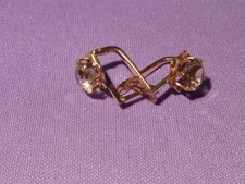 Russland VINTAGE Gold Ohringe 583er - 14kt - 4.00g