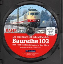 DVD Bahn Extra: Baureihe 103 - Die legendäre DB-Schnellfahrlok