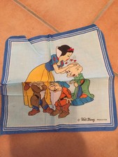 Taschentuch Tuch Schneewittchen und die 7 Zwerge Walt Disney 27 x 27 cm