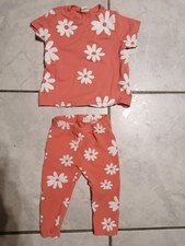 H&M Baby Mädchen Leggins T-Shirt Set Gr. 80