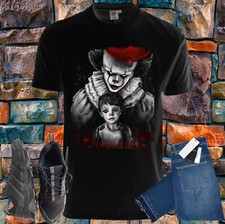 ES Clown Halloween Horror Print T-Shirt Tshirt