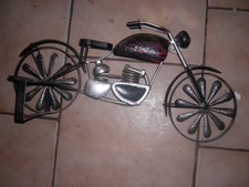 Dekomöbel FAHRRAD für 1 Blumentopf Garten Deko aus Metall 