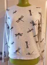 DIVIDED by H&M Pullover Langarm Damenpullover in Gr.S in hellgrau meliert Damen