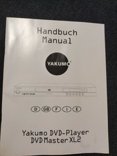 Handbuch Yakumo DVD-/CD-/MP3-Player DVD Master XL2 Bedienungsanleitung