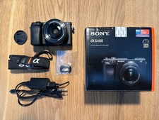Sony Alpha 6400 (originalverpackt, wie neu) Spiegellose Kamera, Vlogging, 24,2MP