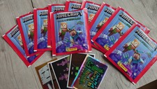 150 Sticker ( 30 Tüten ) MINECRAFT Treasure (2021) Panini 