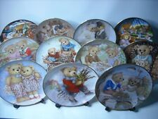 Wählen Sie eine oder mehrere Platten Teddybär Franklin Mint Heirloom-Platte p1