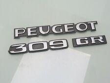 PEUGEOT 309 GR / SCHRIFTZUG EMBLEME ZEICHEN (UD31)