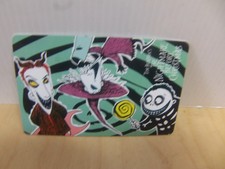 Der Albtraum vor Weihnachten - Plastikkarte mit Schloss Stoßfass 1990er Jahre