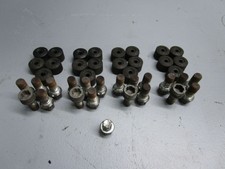 Radbolzensatz 20 Radschrauben Felgenschloss Kappen FÜR VW GOLF VI 5K1 1.4 TSI