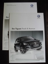 VW Tiguan Prospekt Track&Avenue Modelljahr 2010 mit Preisliste