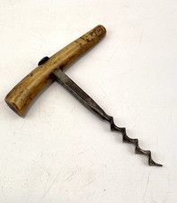 Vintage Korkenzieher mit Horn Geweih Griff Bar-Küchenutensilien Küche