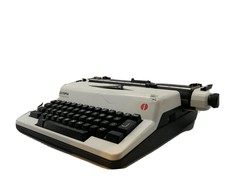 Vintage Olympia Westdeutschland Schreibmaschine RARE griechische Tastatur Electric