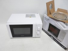 Exquisit Mikrowelle MW 802 G / 700 Watt / mit Grill 1000 Watt / 20L / Weiß