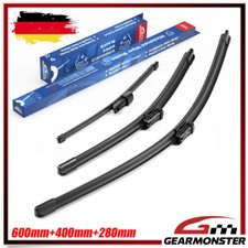 SCHEIBENWISCHER VORNE + HINTEN Komplett Set für VW Polo V Typ 6R 6C | UP Typ AA