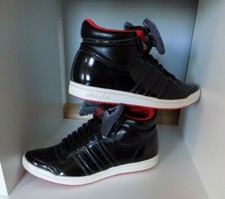 Adidas Orginals Top Ten Hi Sleek Bow W Sneaker Lackleder 38 2/3 schwarz 2012