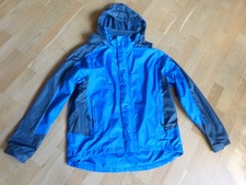 Rad-Regenjacke von Crane Sports Gr. L 52/54 Blau Kapuze Netzfutter sehr gut