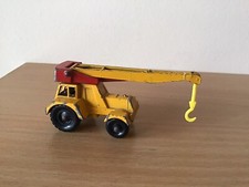 Vintage Lesney Streichholzschachtel Serie Nr. 11C Taylor Jumbo Kran 1965