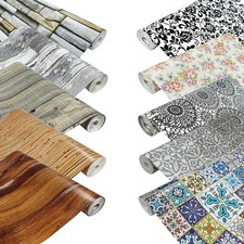 Klebefolie 7€/m² Holz Vintage Retro Boho optik Möbel Dekor Küche Schrank Folie