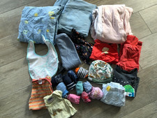 24 tlg. Kinder Mädchen Bekleidungspaket Kleidung Paket Set Gr. 74/80