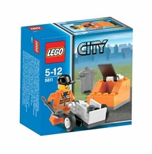 LEGO City Public Works Worker Sanitäringenieur versiegelt aus dem Ruhestand Minifigur 5611