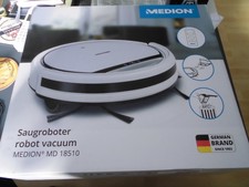 MEDION MD 18510 E32 Saugroboter Staubsauger beutellos 0,3L 120Min.programmierbar