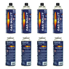 Gaskartusche 227g passend für Gaskocher mit Bajonett-Ventil, Gas Bullet