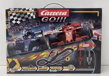 Carrera GO Speed Grip Rennbahn, Autorennbahn mit 2 Autos & Handregler, Formel 1
