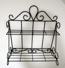 ?-RAR- großes Orientalisches Eisen-Wandregal -mit 2 Böden-  78 x 69 x 26 cm?