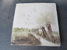 Landschaftsbild vom Heine Studio aus Keramik Ges. Gesch. West-Germany