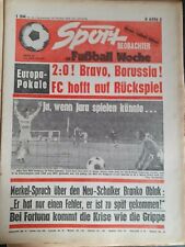 SPORT BEOBACHTER mit Fußball Woche  vom 23.10.1975    (ki-0152)