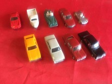 MODELLAUTO KONVOLUT .. WIKING - MODELLE ..(1960/70er J)..9tlg..(Porsche/Opel)