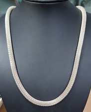 Collier 925 Sterling SILBER argent Art Deco Halskette necklace Design