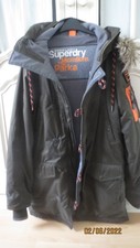 Superdry Mikrofaser Junge/Herren Parka-Mantel