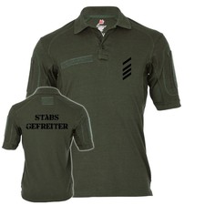 Tactical Poloshirt Alfa Stabsgefreiter STGefr SG Dienstgrad Bundeswehr #19209