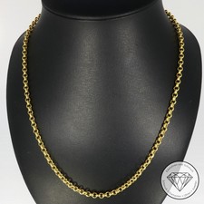 SONDERAKTION WERT 590,- Schmale Erbskette 46cm 750 Gold 18k 18 KT Kette XXYY
