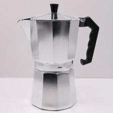 CILIO Espressokocher / Kaffeebereiter Classico Induktions geeignet für 9 Tassen