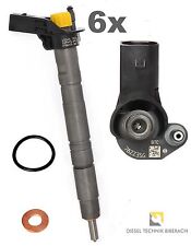 Injektor Einspritzdüse Audi A4 A5 A6 VW Touareg 3.0TDI 0445115037 059130277AB 6x