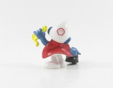 Schlumpf Schlümpfe === SHELL Zauberer === Werbeschlumpf Schleich promo smurf