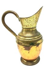 PEERAGE Vintage Kupfer Messing Milch Ale Wein Wasserkrug Bier Gießen Auslauf Krug