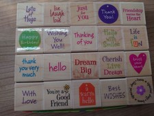 Hero Arts, Stamp Box Sentiments, Motivstempel-Set