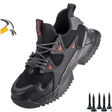 Neue Männer Outdoor Sicherheit Arbeitsstiefel Anti-Smashing Schuhe Stahl Zehenkappe Sportschuhe