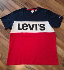T-Shirt Original Levi's Basic - rot weiß blau - Größe S