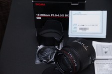 SIGMA 18-200mm F3.5-6.3 II DC - technisch und optisch einwandfreier Zustand