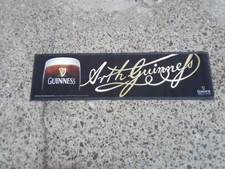 Guinness Schwarz Gummi Bar Runner Pub Bier Matte Höhle Ideen Home Bar Schild Geschenk