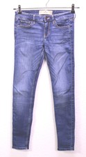 Hollister Damen Jeans super skinny low waist W25 L29 Stretch blau GJ20-66 