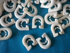 Verschiedene Vorhangringe