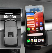 VW Handyhalterung 68+ Aufnahme Konsole Adapter Ladeschale Halter Phone Holder
