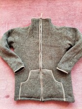 Jacke * Hippie * Goa * Nepal * Wolle *, made in Nepal, Kapuze, Gr. XXL