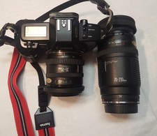 Canon Objektiv FD 70-210mm 1:4 Zoom Objektiv +Canon Objektiv 35-70+ Eos 650